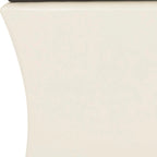 Banc de rangement Gigi en lin crème SAFAVIEH - 36 L x 19 P x 21 H - 36Wx19Dx21H