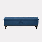 Banc de rangement capitonné de 150 cm