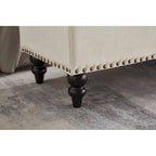 Banc de rangement capitonné de 150 cm