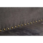 Banc de rangement capitonné de 150 cm