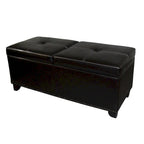 Banc de rangement avec table relevable
