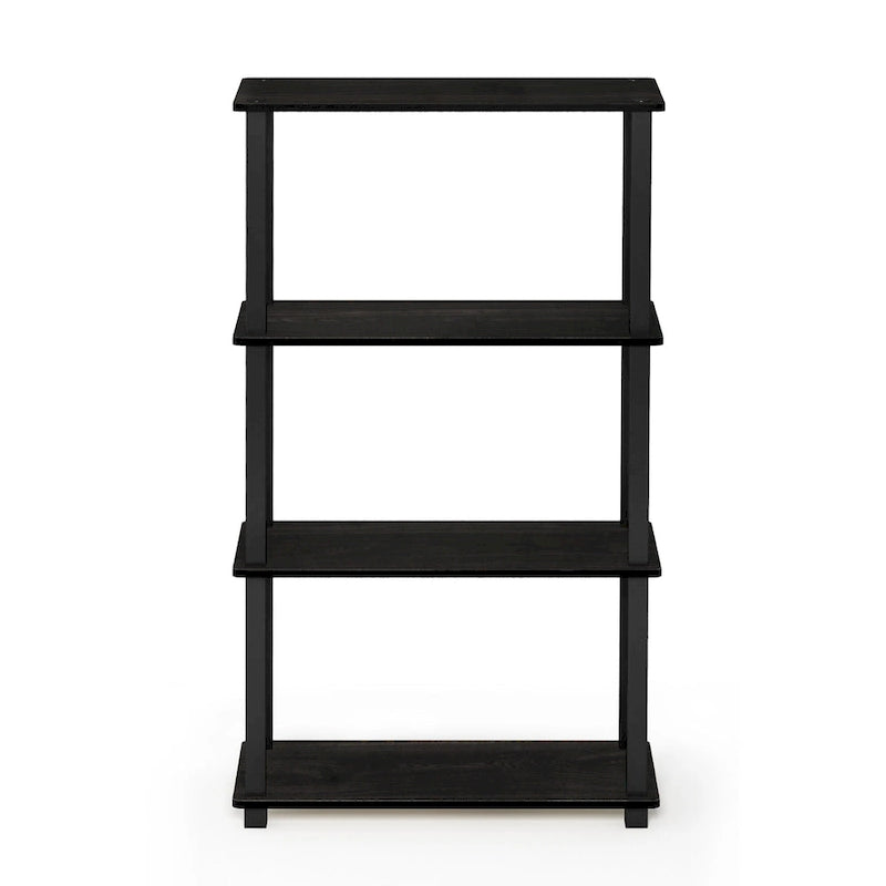 Bibliothèque présentoir compacte à étagères multiples