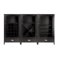 Meuble de bar modulaire 3 pièces – 57,5 x 40 x 101,6 cm (Expresso)