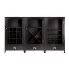 Meuble de bar modulaire 3 pièces – 57,5 x 40 x 101,6 cm (Expresso)