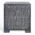 Commode SAFAVIEH Couture Kristien laque blanc/or - 24Lx18Px26H