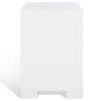 Commode SAFAVIEH Couture Kristien laque blanc/or - 24Lx18Px26H
