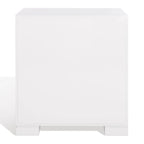 Commode SAFAVIEH Couture Kristien laque blanc/or - 24Lx18Px26H