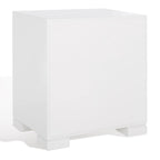 Commode SAFAVIEH Couture Kristien laque blanc/or - 24Lx18Px26H