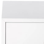 Commode SAFAVIEH Couture Kristien laque blanc/or - 24Lx18Px26H