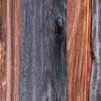 Banc en bois massif avec pieds en X