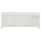 Banc de rangement avec 2 tiroirs et 2 placards, Banc à chaussures avec coussin amovible pour salon, entrée