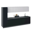 Ensemble de meubles de cuisine modernes – 3,35 m de large, 135x24