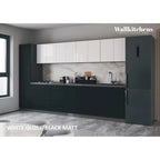 Ensemble de meubles de cuisine modernes – 3,35 m de large, 135x24