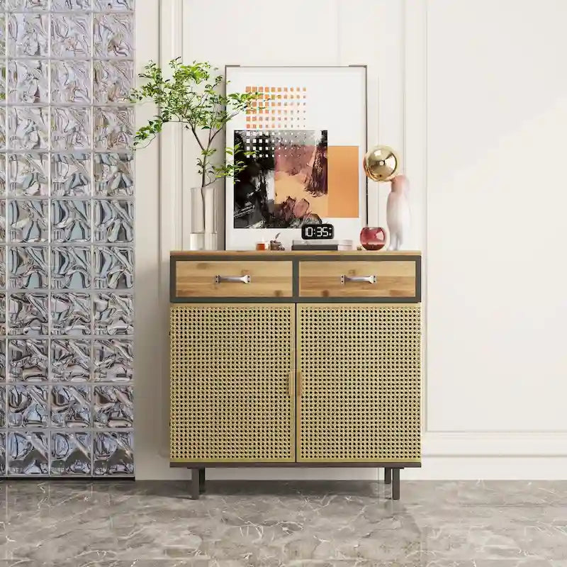 Buffet avec tiroirs et portes