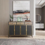 Buffet avec tiroirs et portes
