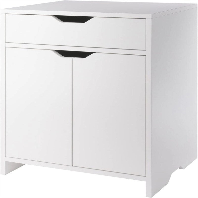 Meuble de rangement 2 étagères avec tiroir