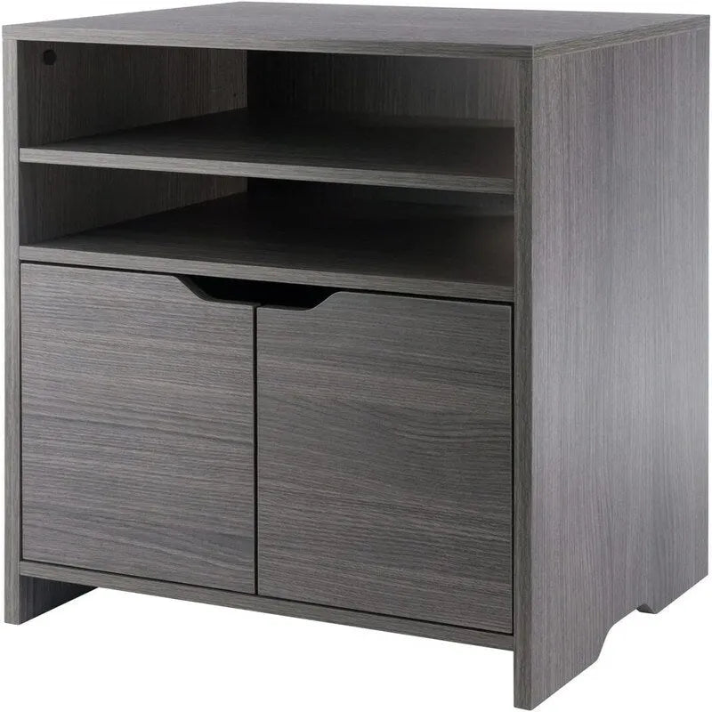 Meuble de rangement 2 étagères avec tiroir