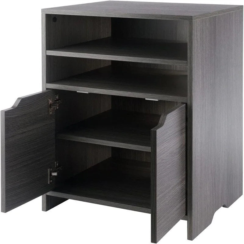 Meuble de rangement 2 étagères avec tiroir