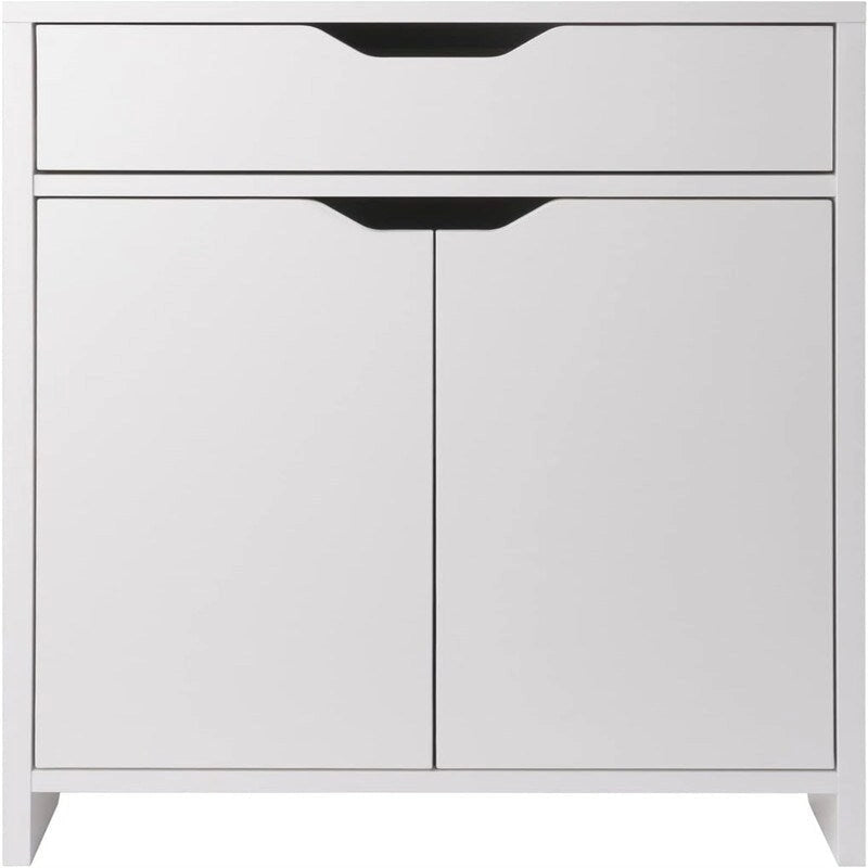 Meuble de rangement 2 étagères avec tiroir