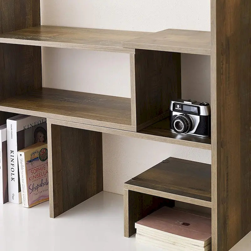 Étagère de bureau compacte et modulable