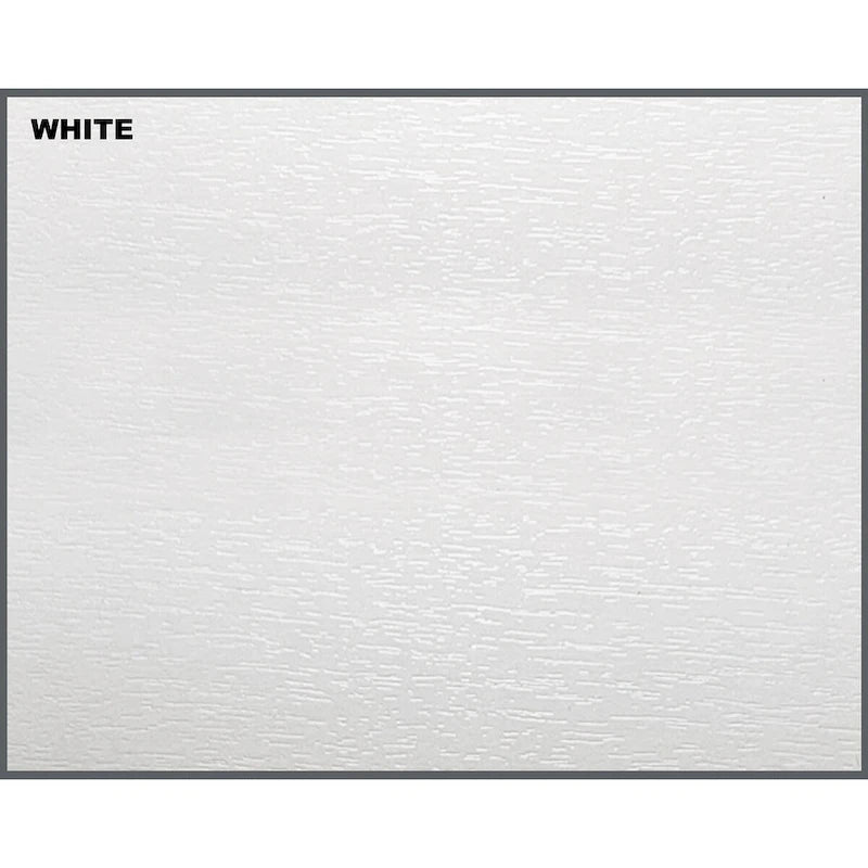 Classeur latéral à 4 tiroirs en grain de bois blanc - 48,5H x 18,5W x 17,5P