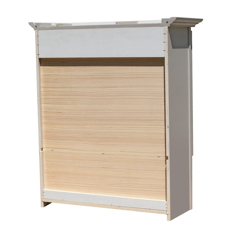 Meuble Haut de Salle de Bain Gris avec Étagère Réglable