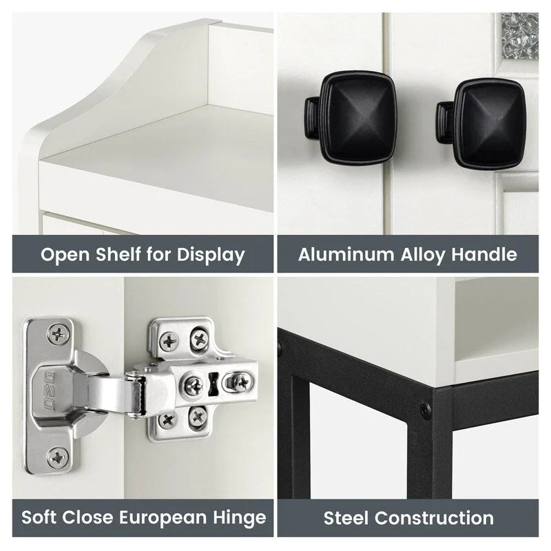 Meuble de rangement WC - 7,87P x 23,23L x 67,32H