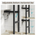 Meuble de rangement WC - 7,87P x 23,23L x 67,32H