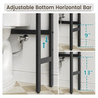 Meuble de rangement WC - 7,87P x 23,23L x 67,32H