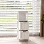 Meuble de salle de bain bas avec 2 tiroirs et 1 étagère